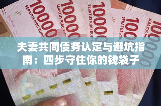 济南夫妻共同债务认定与避坑指南：四步守住你的钱袋子