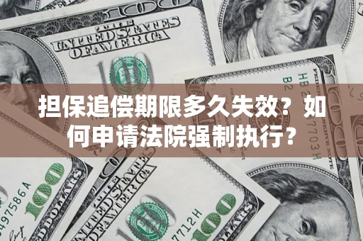 济南担保追偿期限多久失效？如何申请法院强制执行？