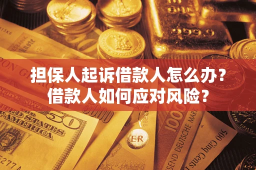 济南担保人起诉借款人怎么办？借款人如何应对风险？