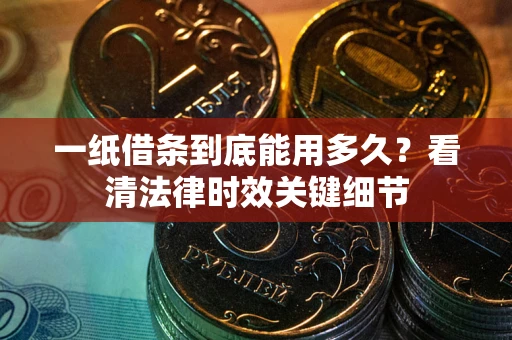 济南一纸借条到底能用多久？看清法律时效关键细节