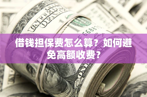 济南借钱担保费怎么算？如何避免高额收费？